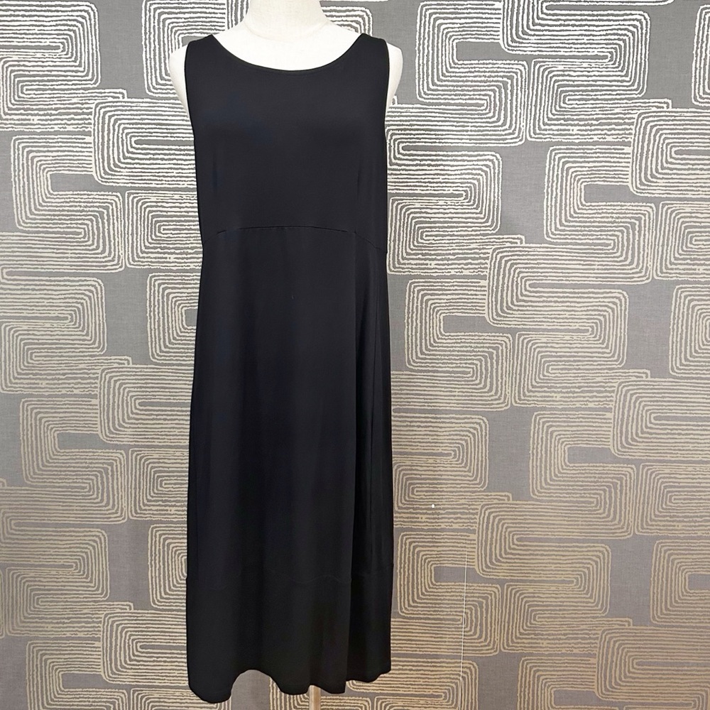 EILEEN FISHER Wide Neck Sheath Dress NWT